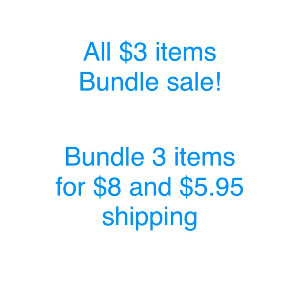3/$8💖Bundle Sale